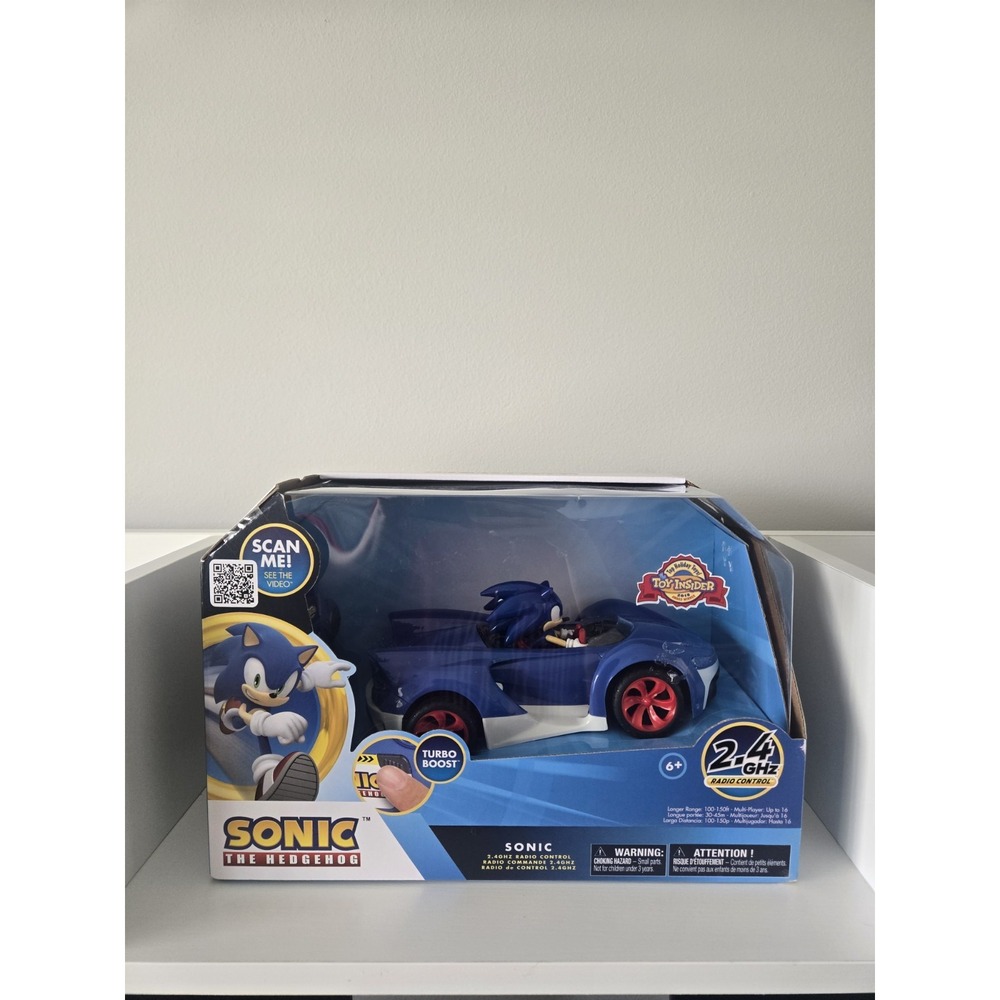 NKOK Sonic the Hedgehog 2.4 GHZ Turbo Boost RC Vehicle